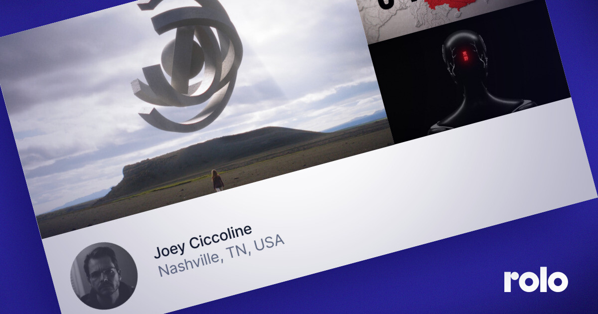 Joey Ciccoline on Rolo